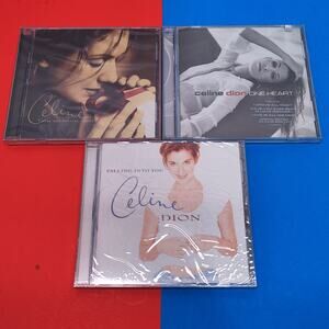 Celine Dion Sealed CD Lot These Are Special Times Falling Into You One Heart New
